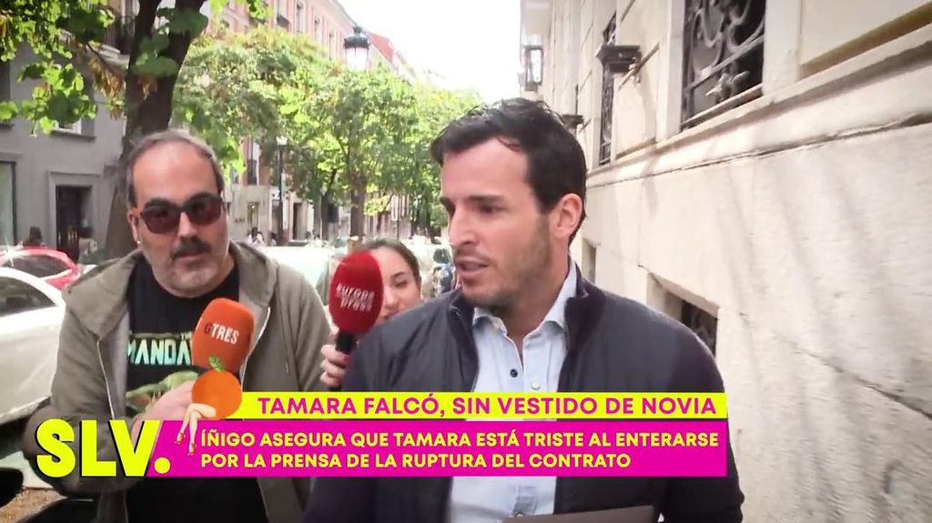 Íñigo Onieva nos cuenta cómo está Tamara Falcó tras quedarse sin vestido de novia