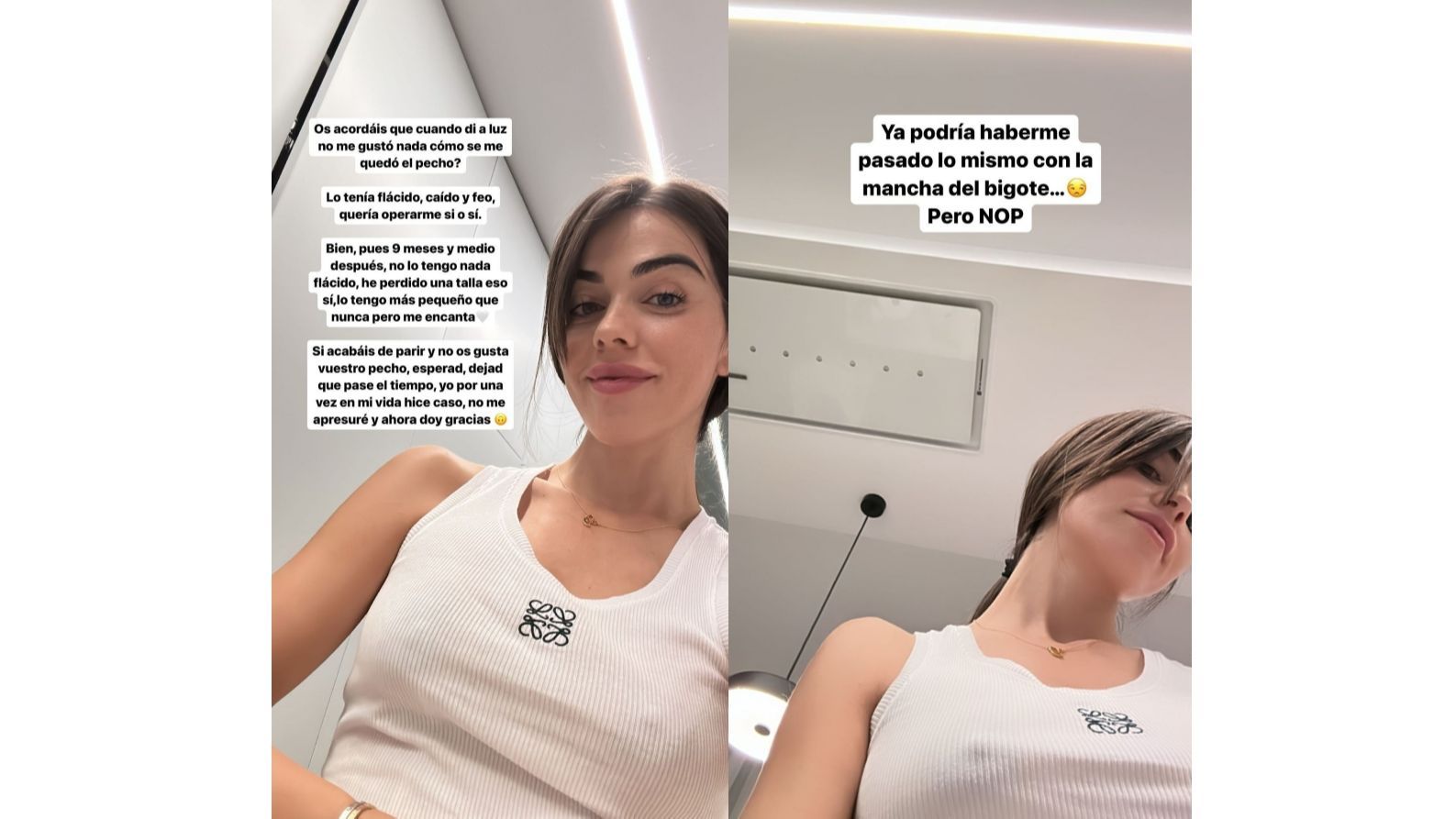 Violeta Mangriñán habla del estado de su pecho