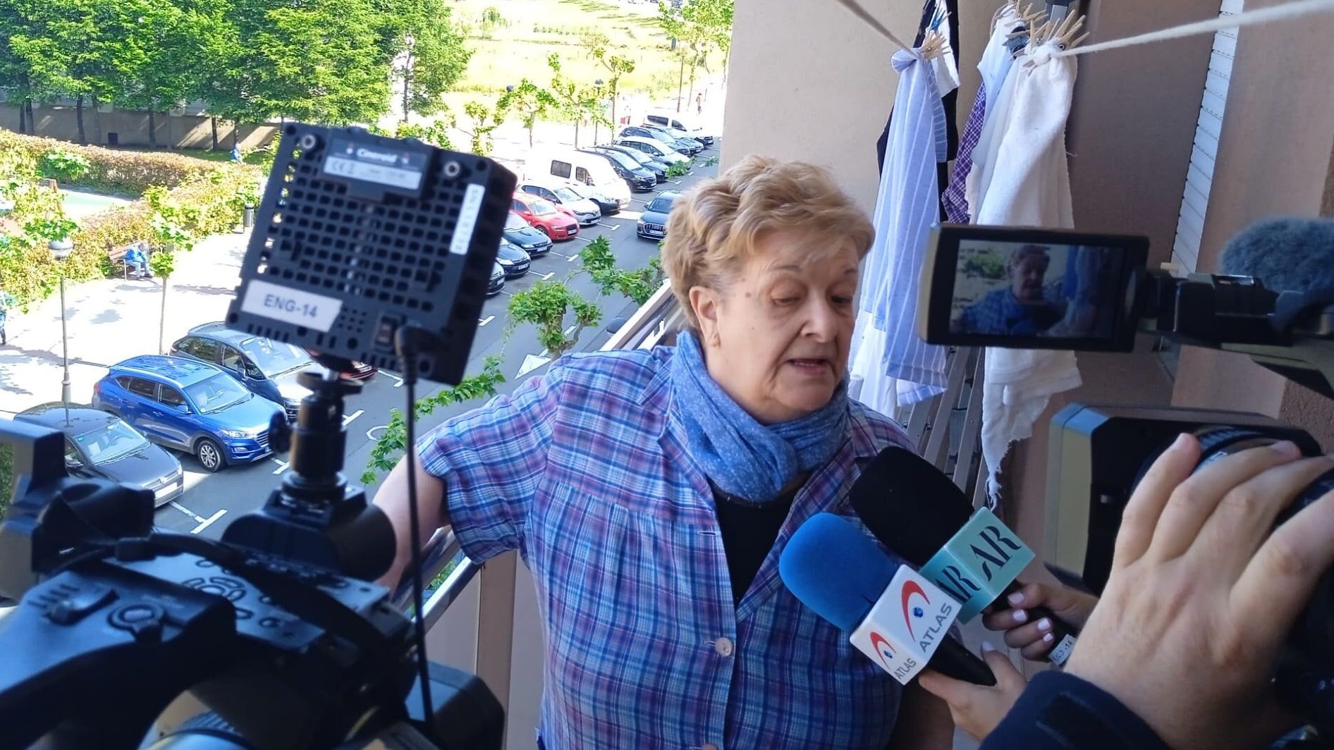 María Ángeles fue testigo del crimen