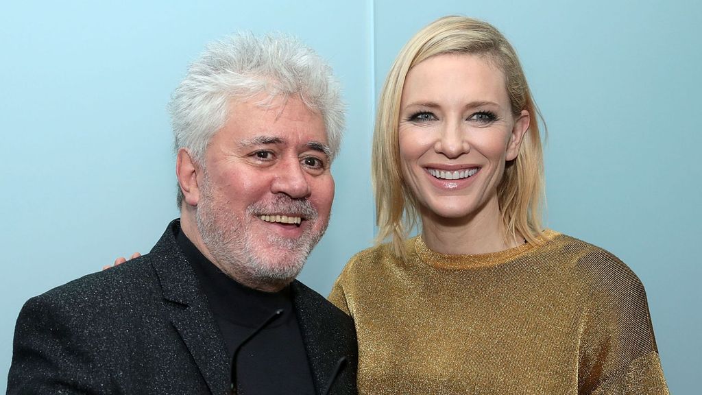 Pedro Almodóvar y Cate Blanchett