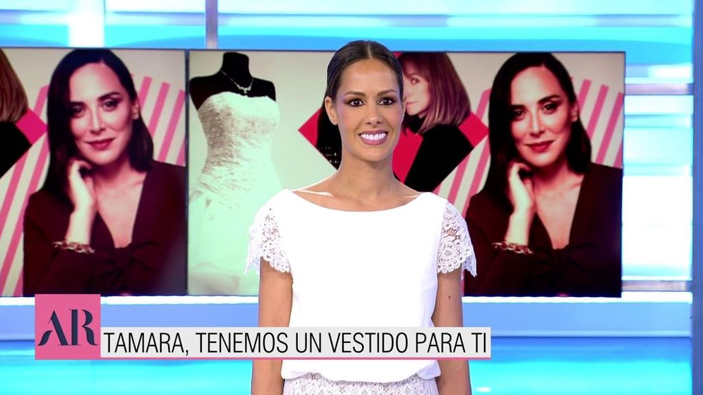 El vestido de María Miñana.