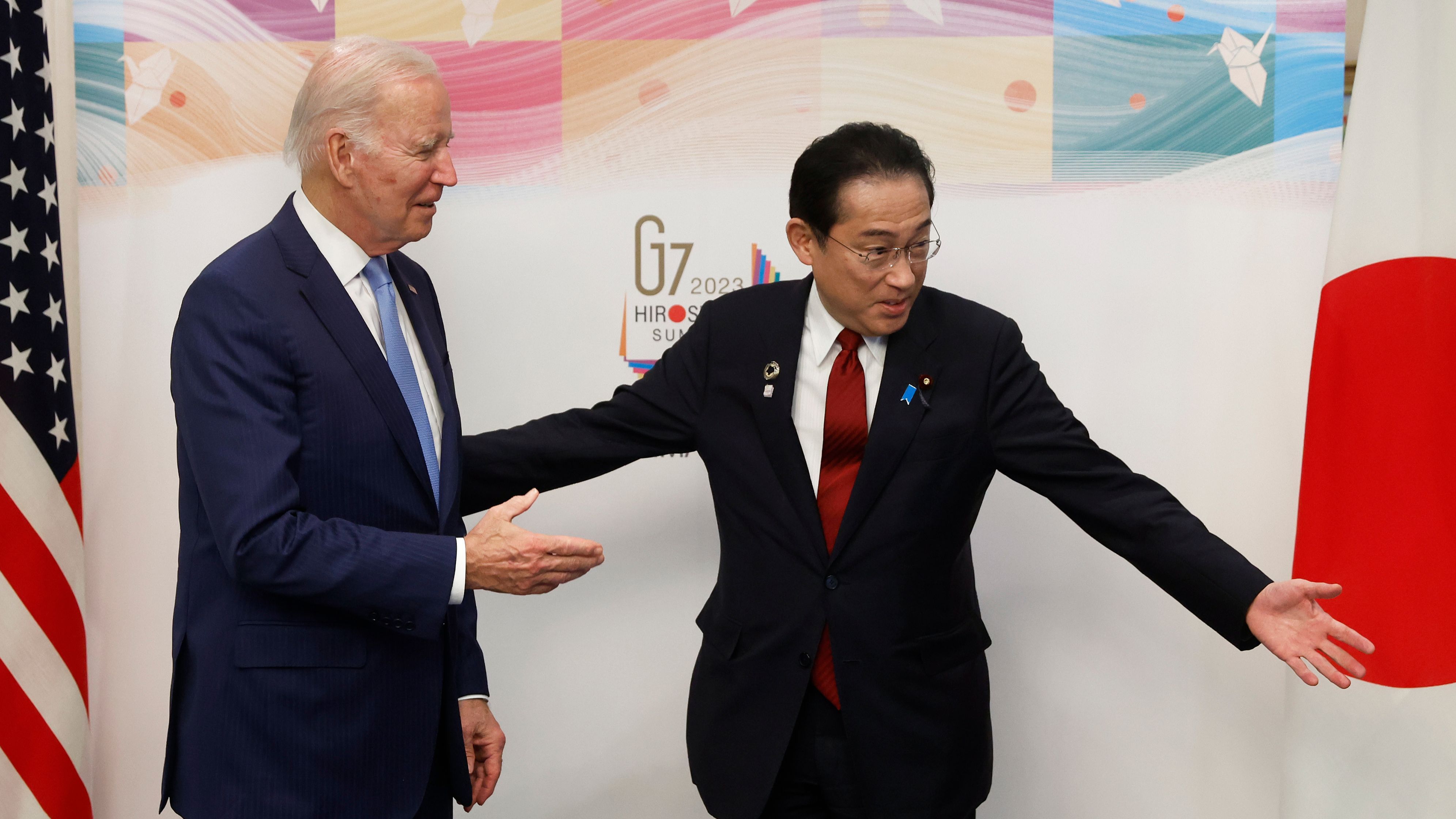 President Welcomes Hiroshima Mayor - m8ux6cb