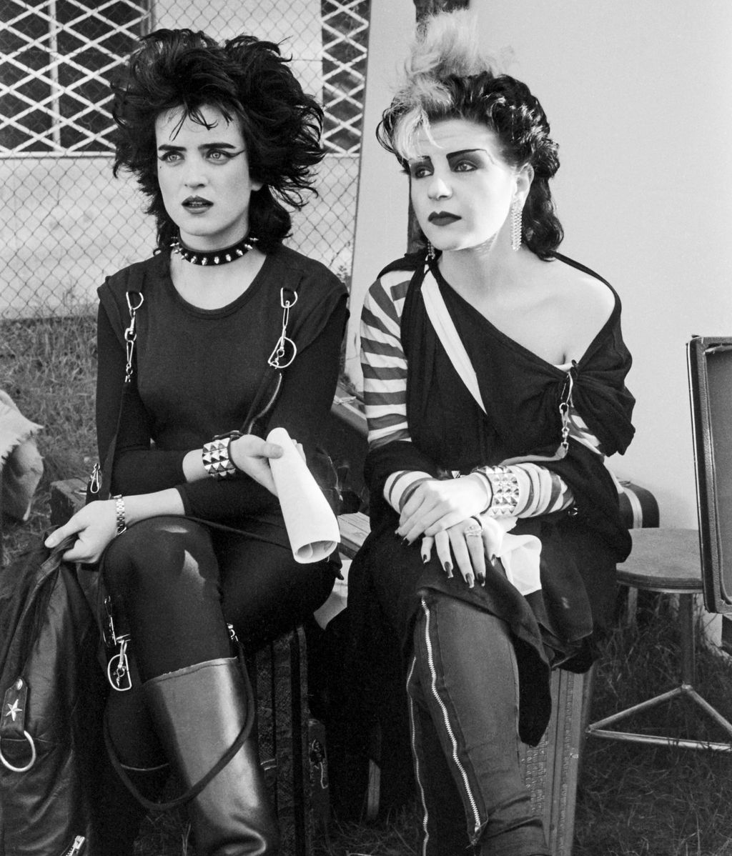 Ana Curra y Alaska, 1981.