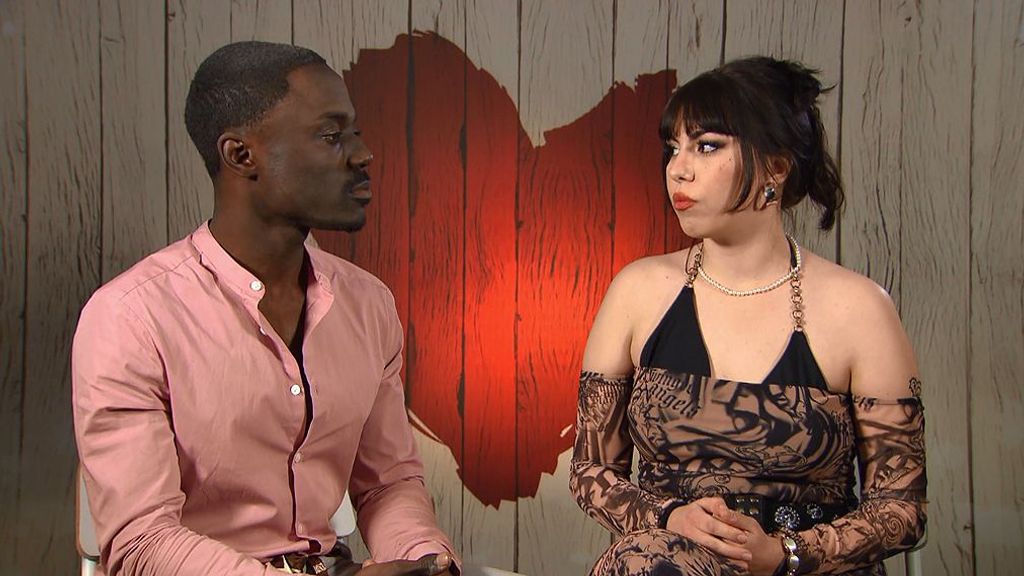 Antonio y Judith durante su cita en 'First Dates'