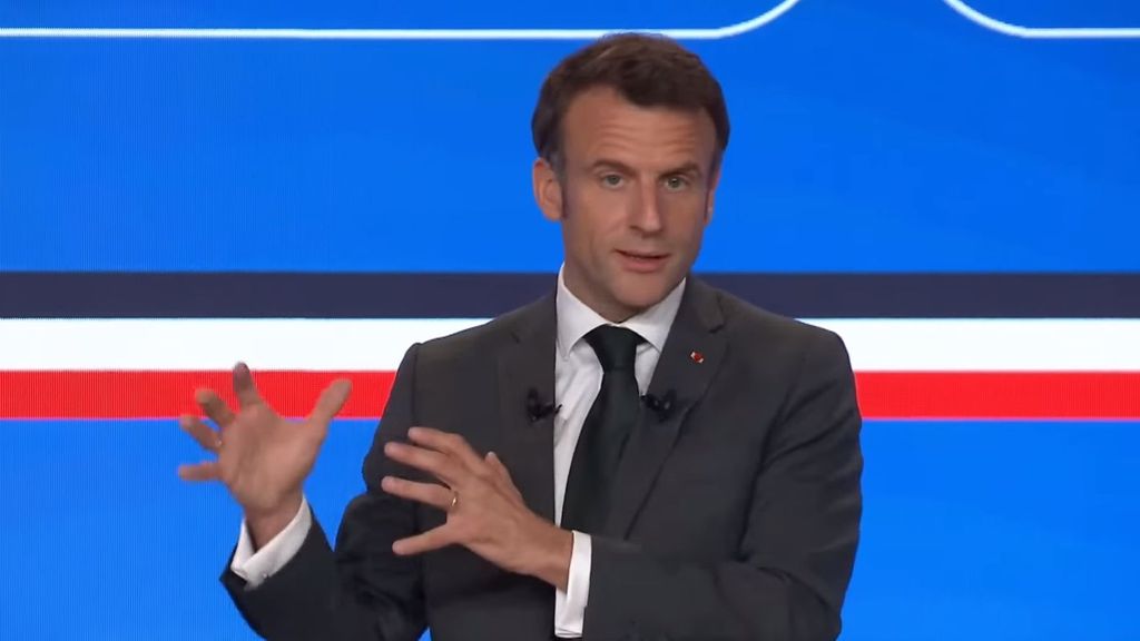 APERTURA   MACRON LANZARÁ EN FRANCIA UN ETIQUETADO DE CARBONO FOTO ÉLYSÉE