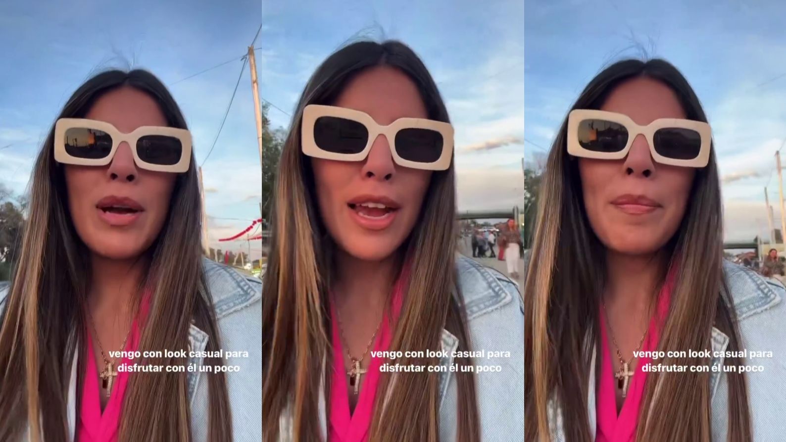 Isa Pantoja acude a la Feria de El Puerto de Santa María con su hijo Alberto