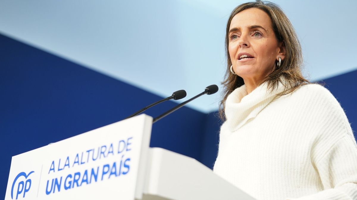 Carmen Fúnez en un acto del PP Carmen Fúnez en un acto del PP