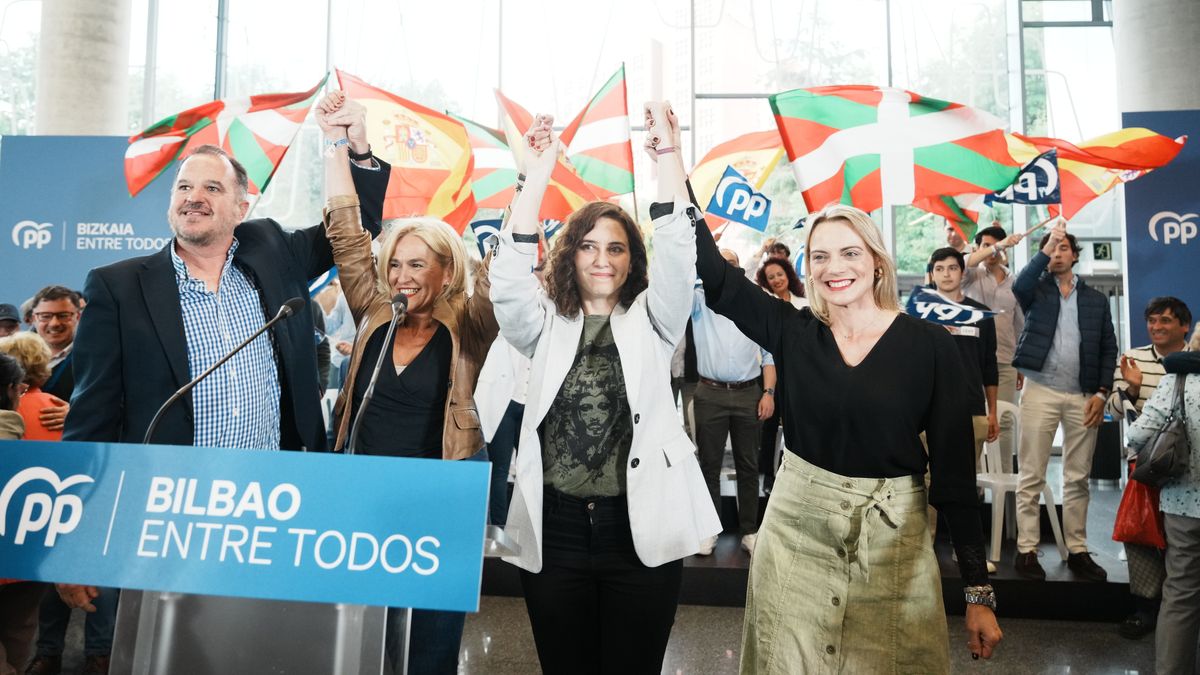 EuropaPress 5213153 i d presidente pp vasco carlos iturgaiz candidata pp alcaldia bilbao esther EuropaPress 5213153 i d presidente pp vasco carlos iturgaiz candidata pp alcaldia bilbao esther