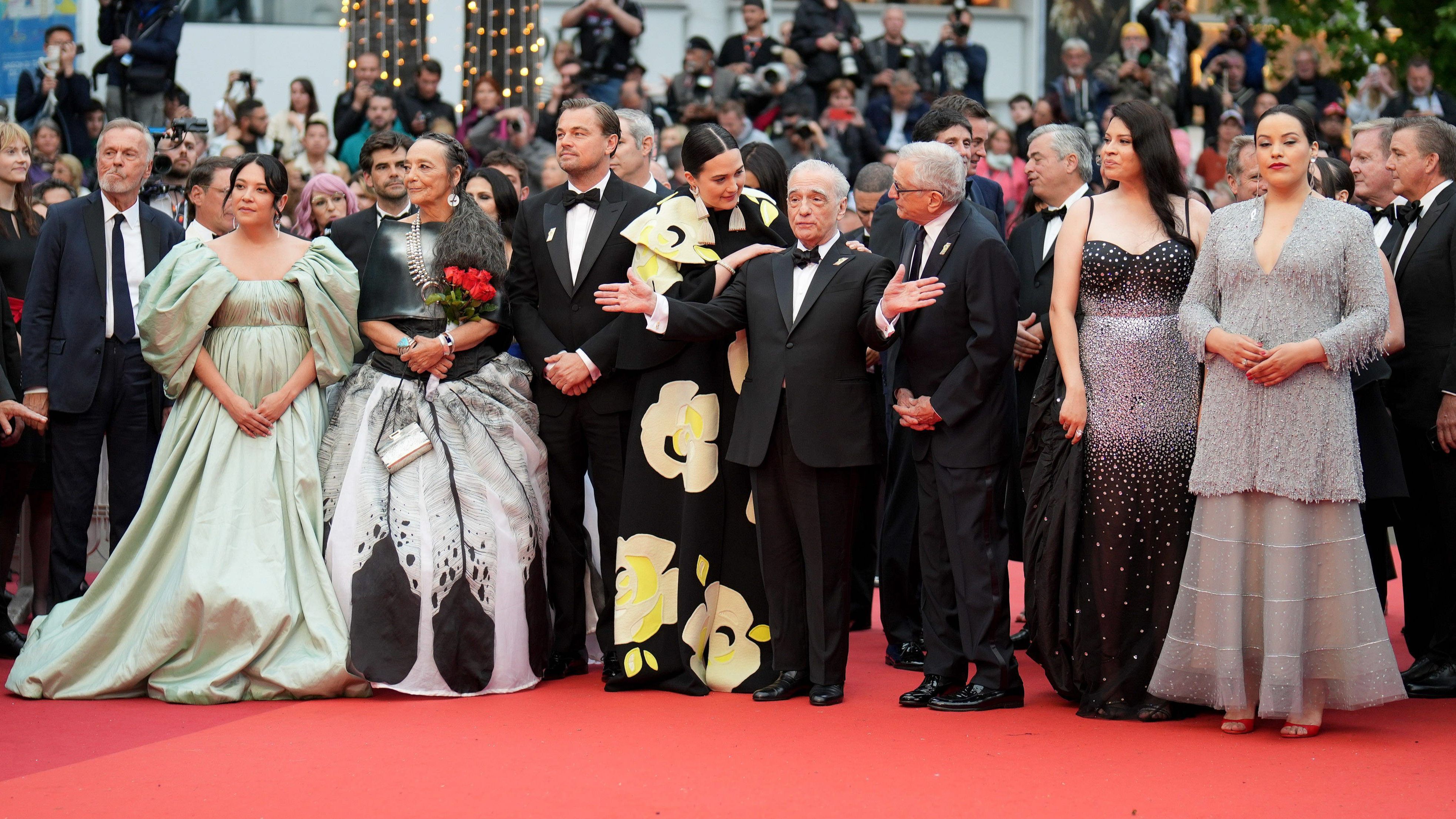 El equipo al completo de 'Killers of the Flower Moon'
