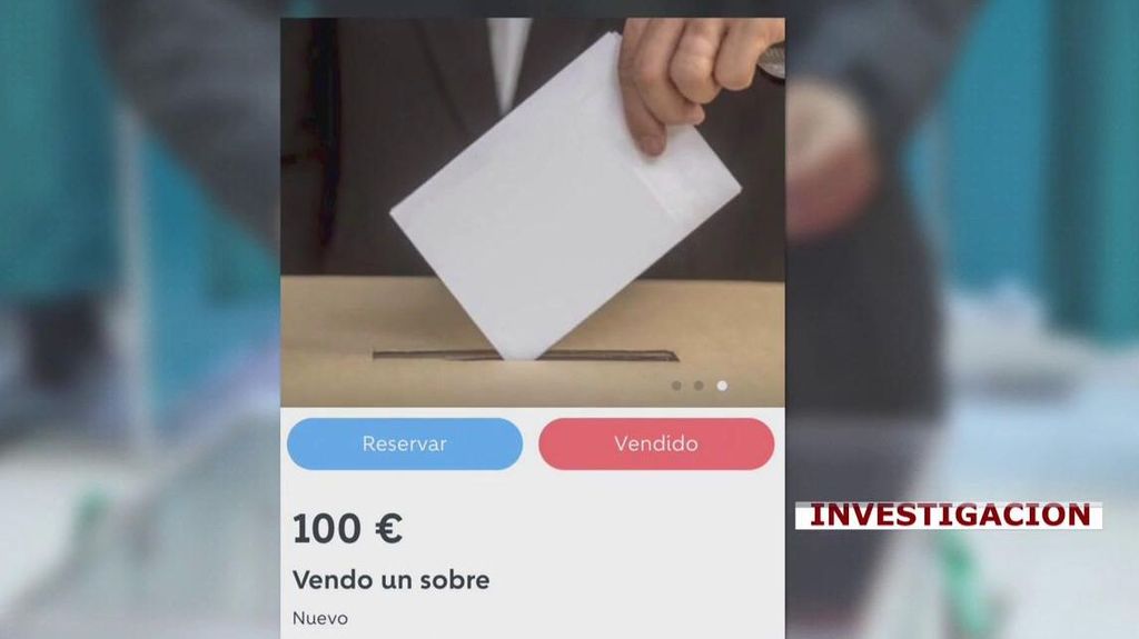 Venta ilegal de votos por internet: de 20 a 2.500 euros