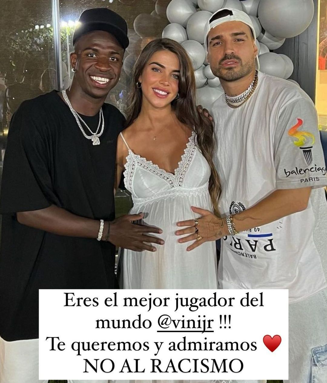 El mensaje de apoyo de Violeta a Vinicius tras los ataques racistas en Mestalla