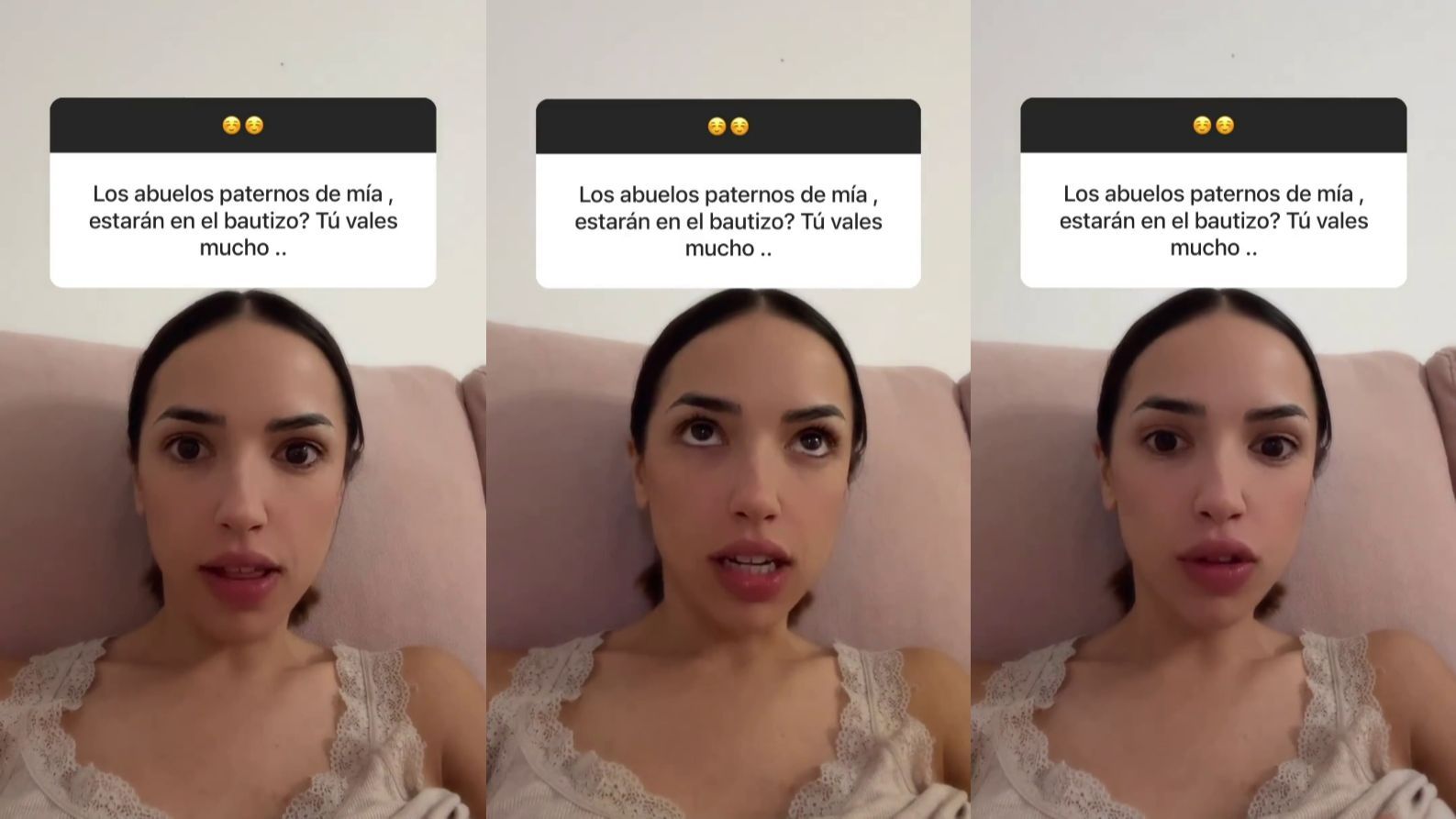 Lucía aclara si ha invitado a la familia de Isaac al bautizo de Mía