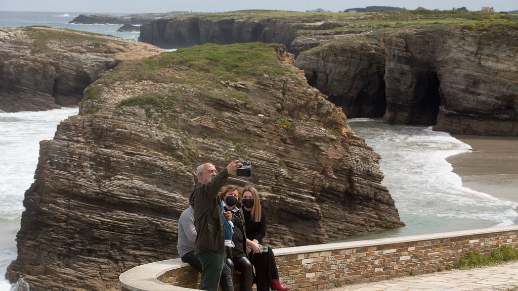 Playa de las Catedrales, en Galicia