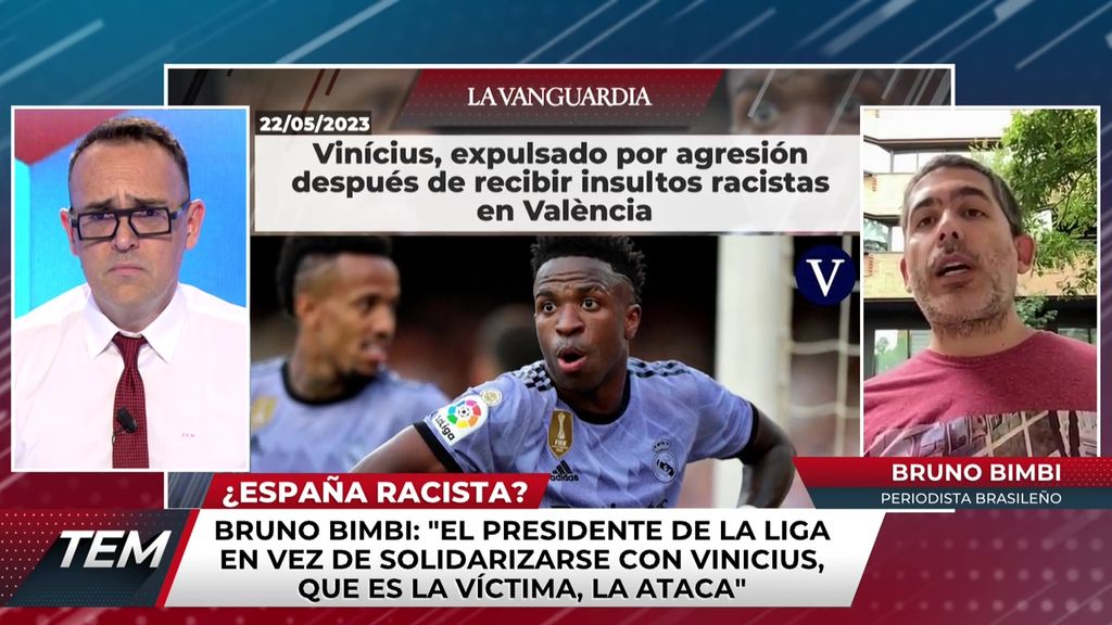 Los vergonzosos insultos racistas a Vinicius Todo es mentira 2023 Programa 1093