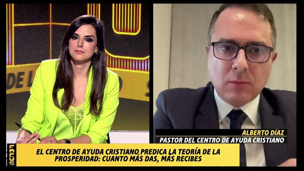 Alberto Díaz, pastor del Centro de Ayuda Cristiano, se encara con 'Focus' por las acusaciones