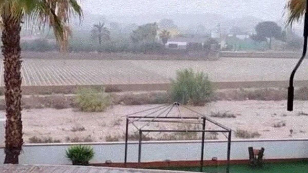 Almería golpeada por la Dana