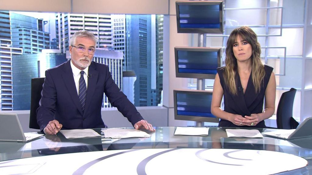 Con David Cantero e Isabel Jiménez Informativos Telecinco 2023 Mediodía 23/05/2023