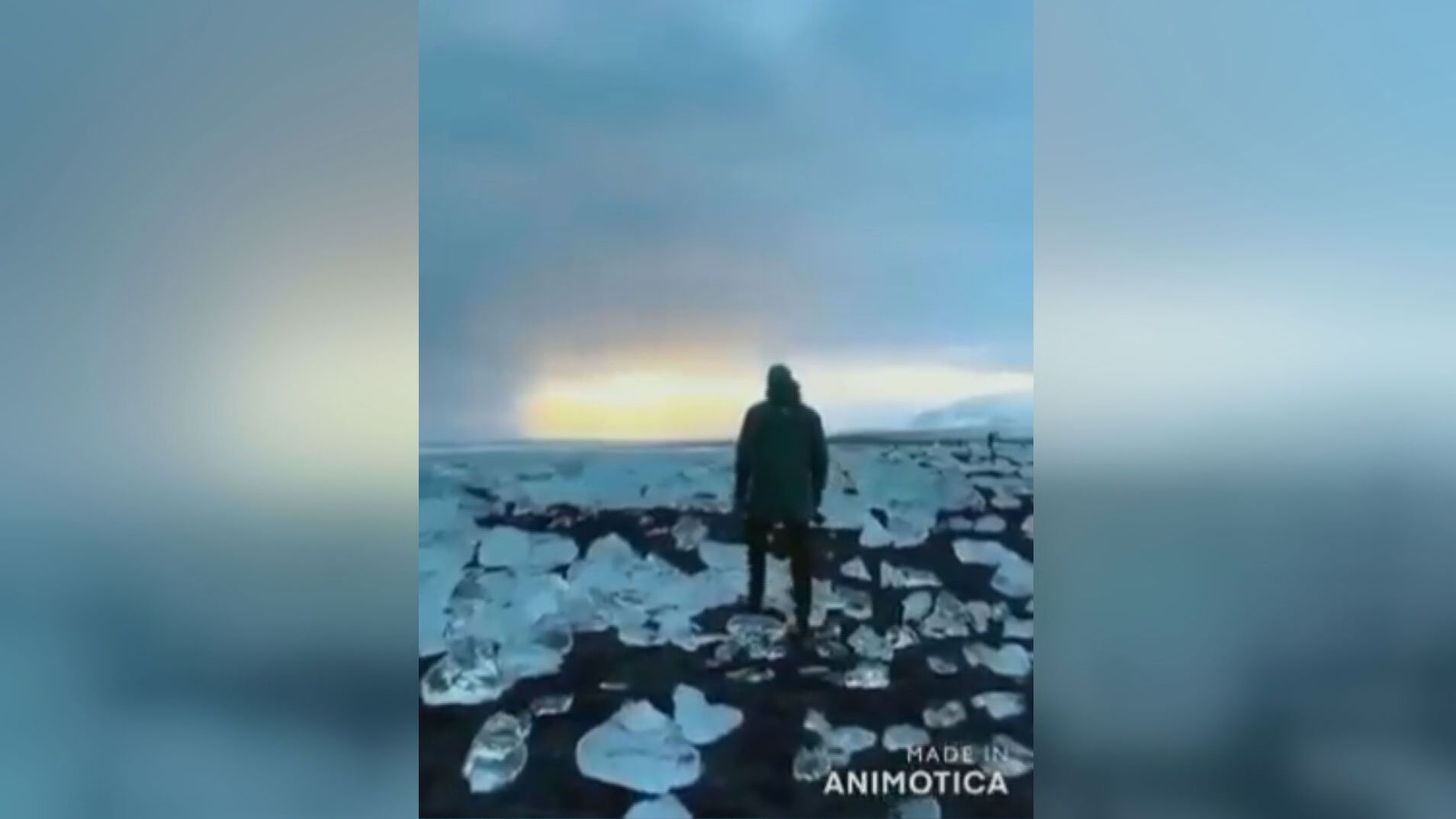 La espectacular playa de los diamantes, una ‘belleza natural’ consecuencia del cambio climático