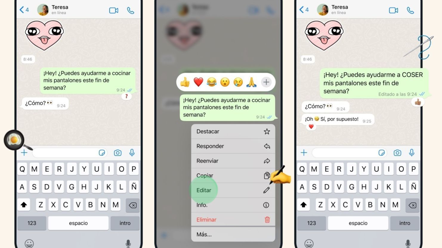 Whatsapp Permitirá Editar Y Cambiar Los Mensajes Hasta 15 Minutos Después De Enviarlos Nius 0083