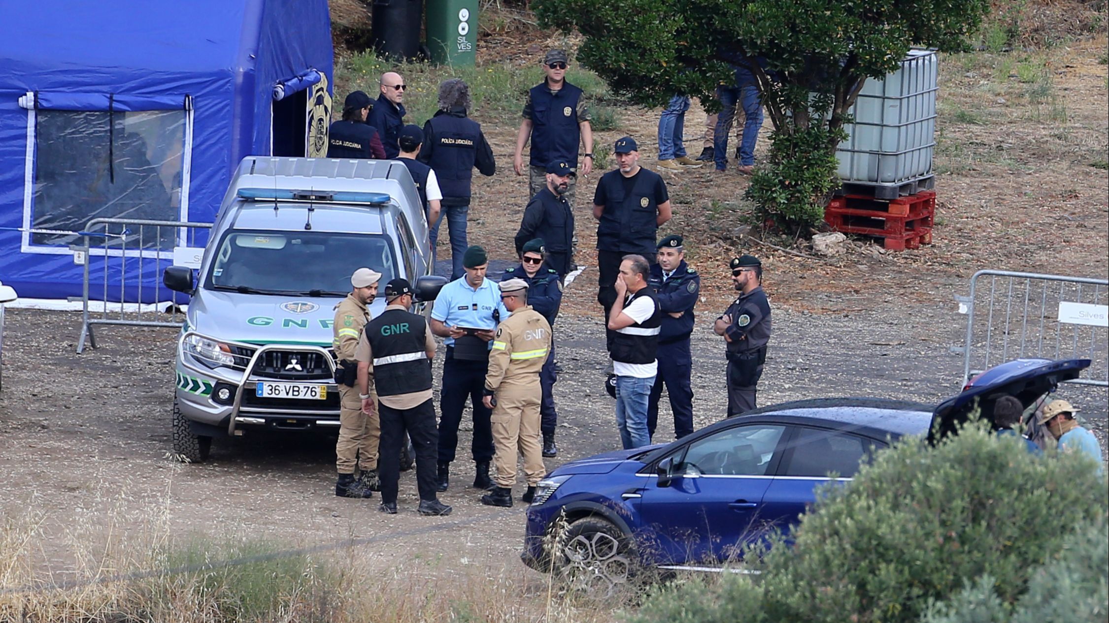 Caso Madeleine McCann: polícia portuguesa faz buscas na albufeira do Arade com mergulhadores e cães