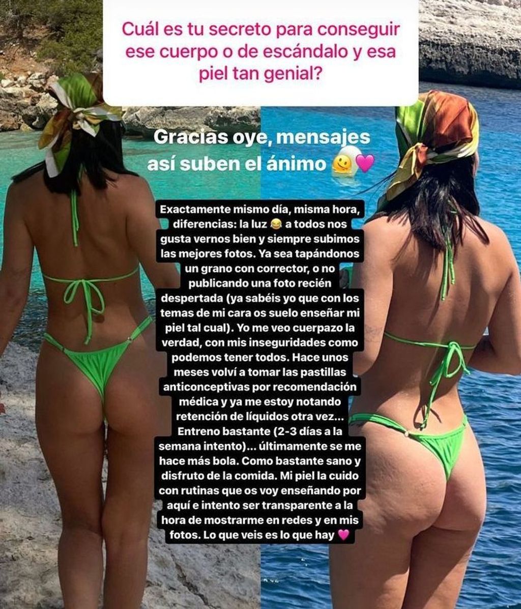 Laura Escanes, en bikini