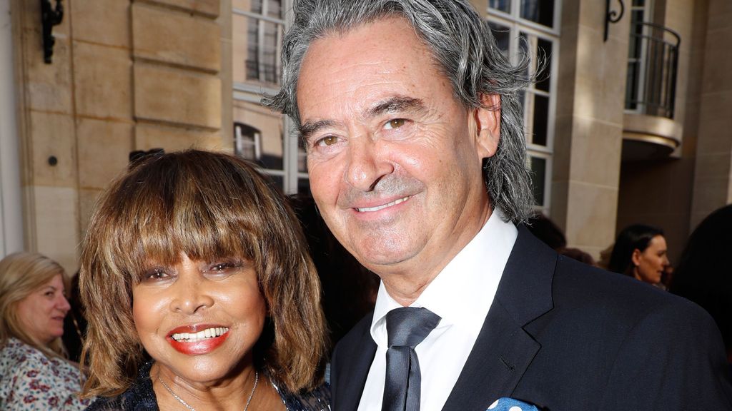 Tina Turner y su segundo marido, Erwin Bach, en 2018