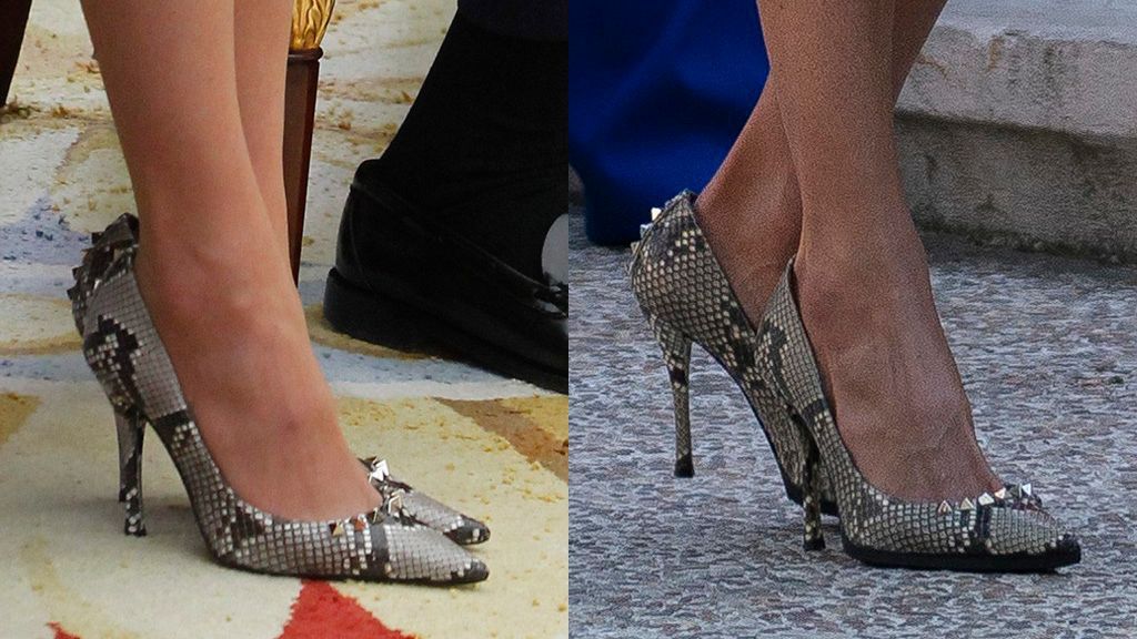 Zapatos de Letizia modificados