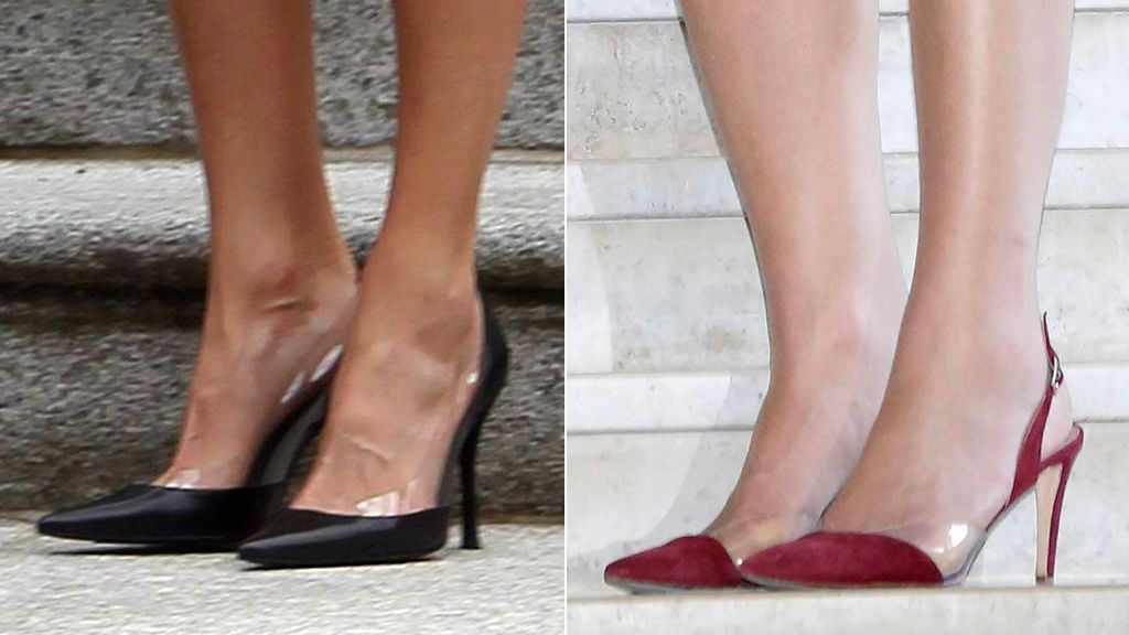 Zapatos de vinilo de Letizia y Maxima