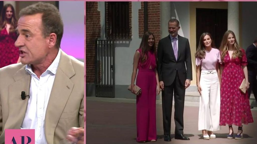 Alessandro Lequio, muy indignado con los looks de Letizia Ortiz y de Sofía en la confirmación: "Van vestidas de moda Paqui para una comunión del pueblo"