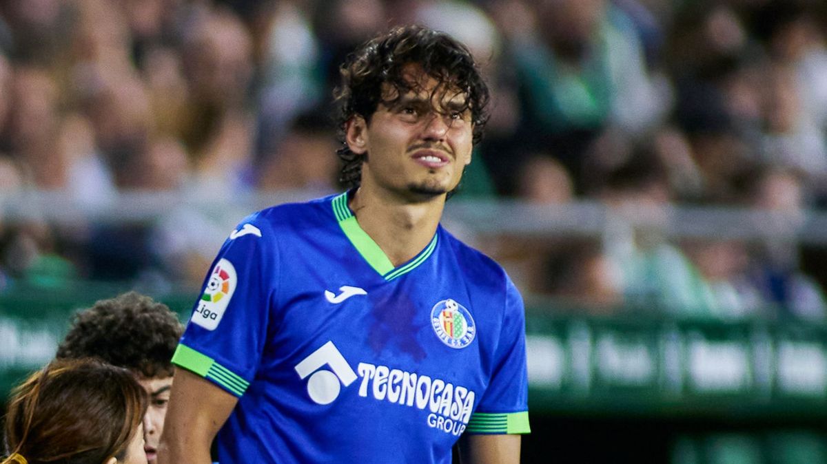 El delantero del Getafe Enes Ünal El delantero del Getafe Enes Ünal