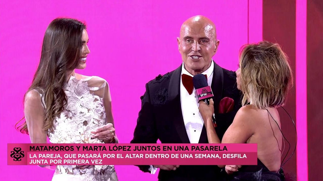 Patiño habla con Marta y Matamoros