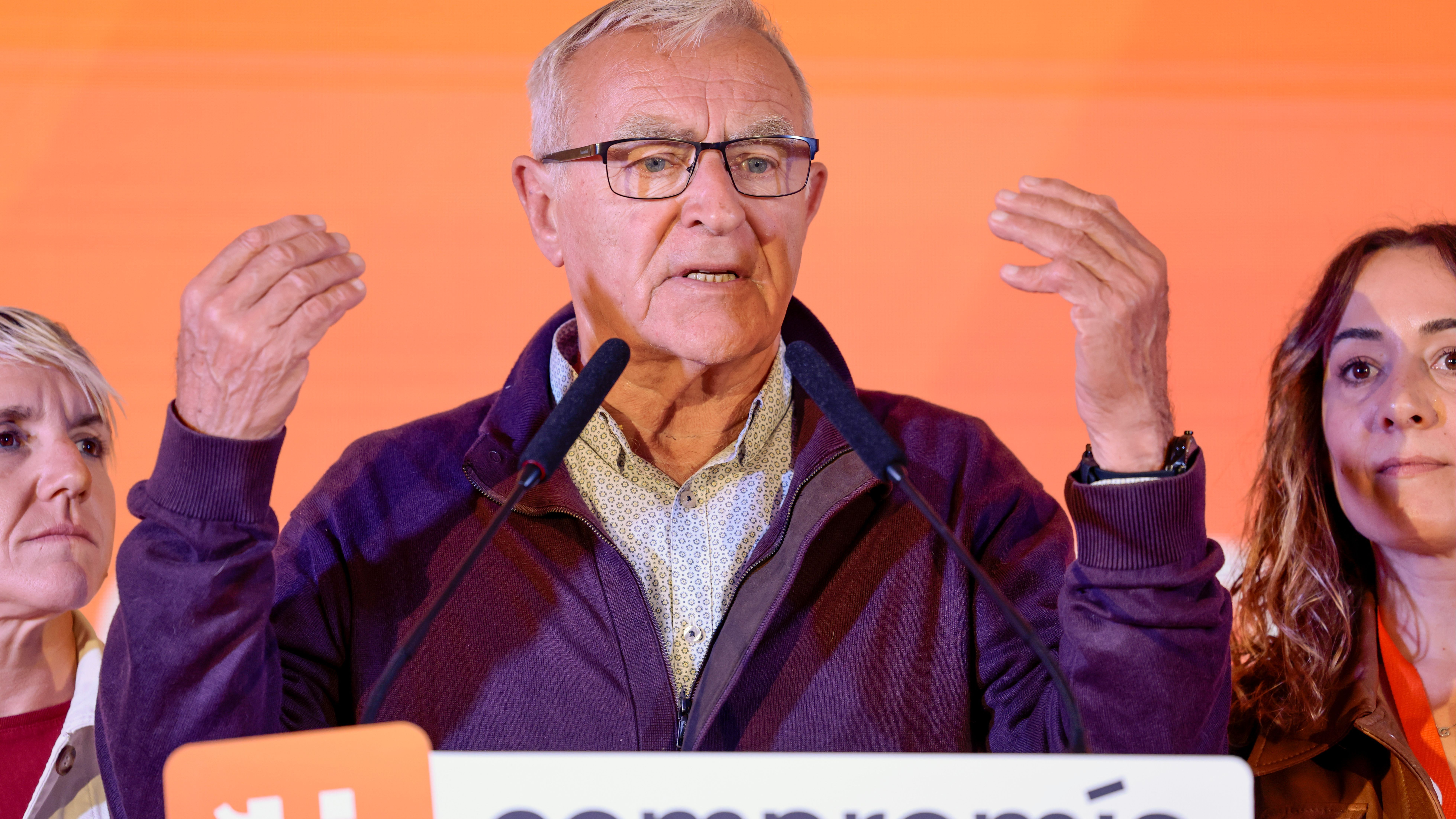 El alcalde de València y candidato a la Alcaldía por Compromís tras perder en las elecciones