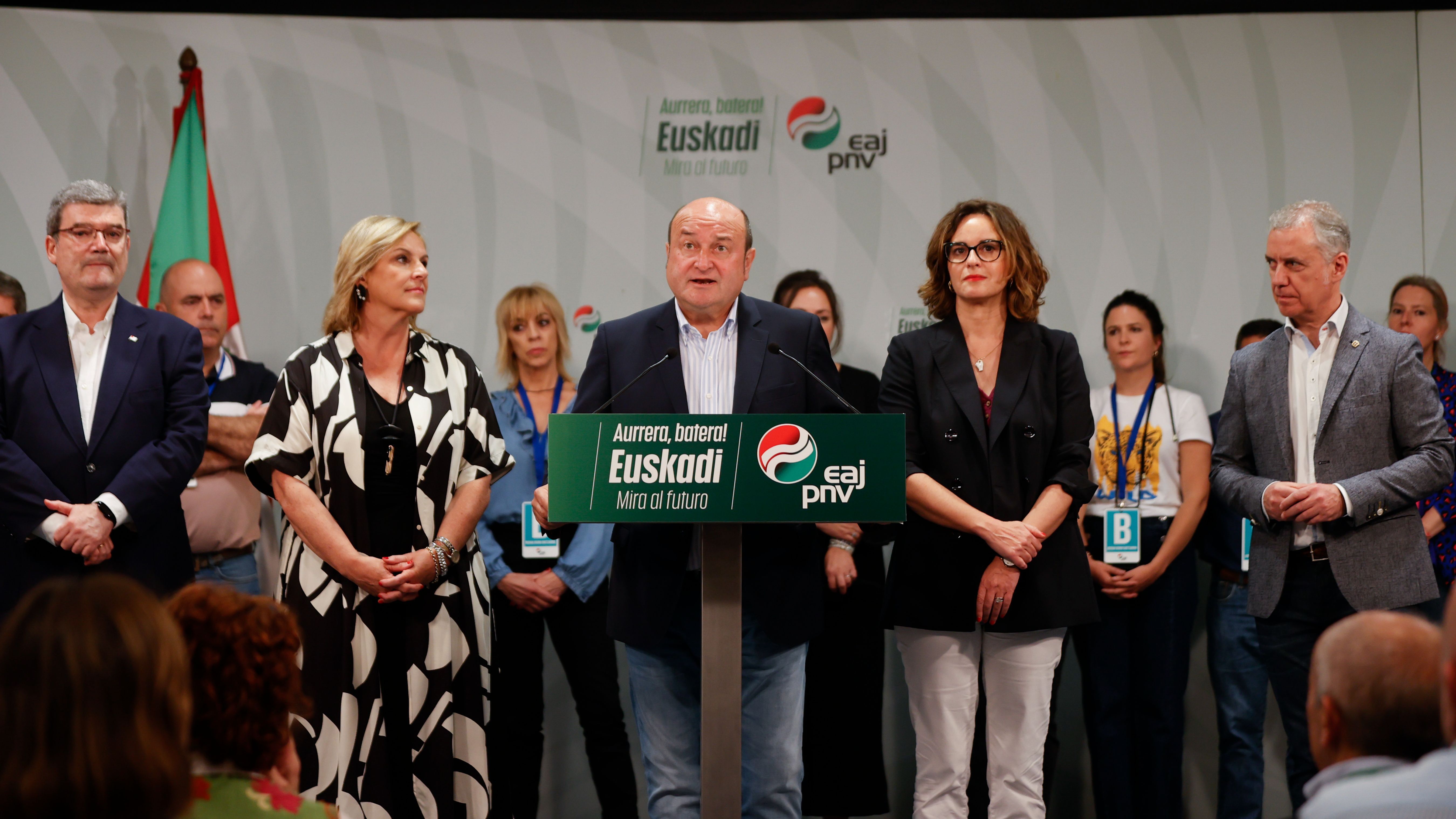 El  PNV valora los resultados en Bilbao