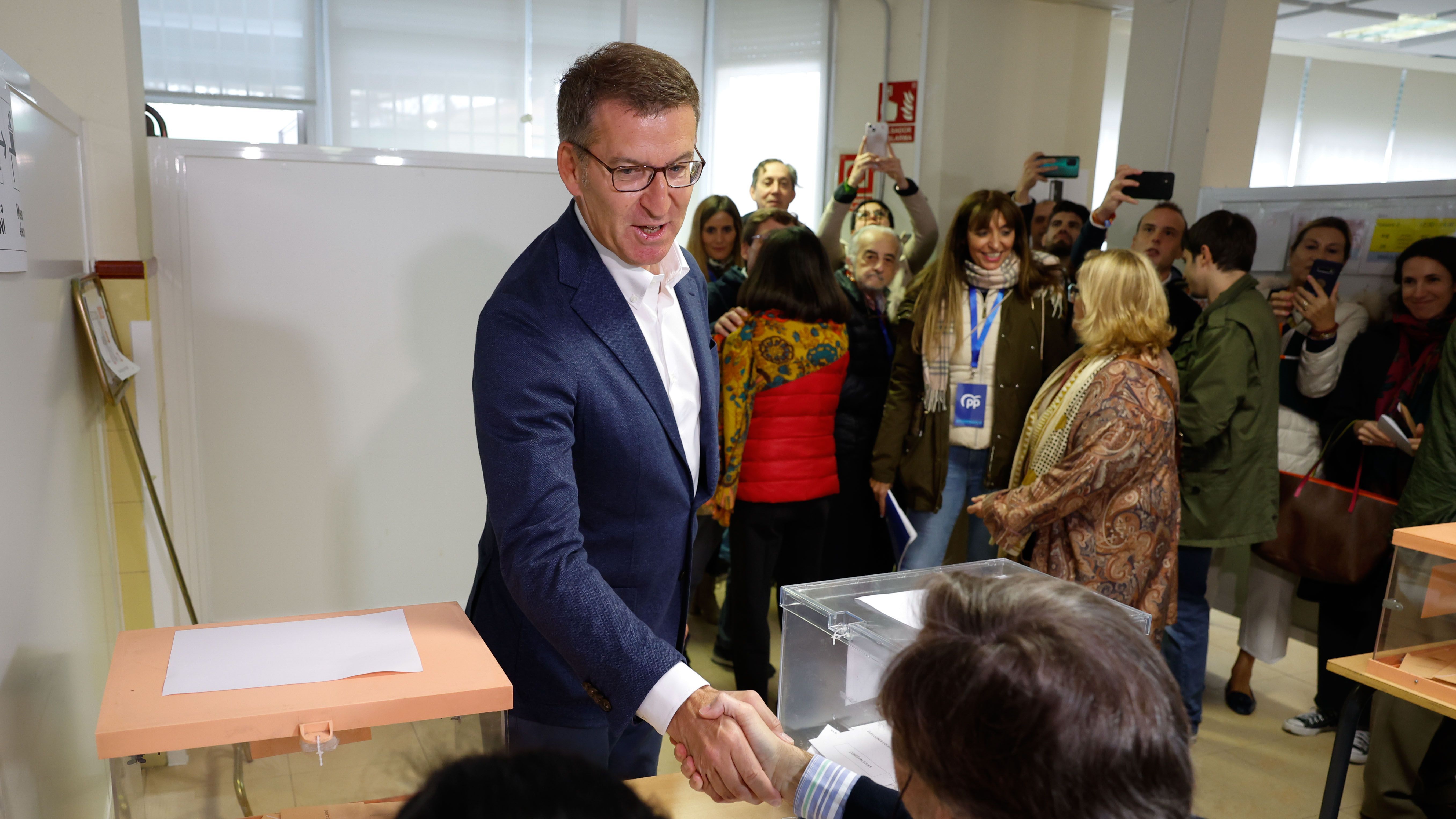 Elecciones 28M: Alberto Nuñez Feijoó llama a votar "masivamente" para "el futuro de nuestro país"