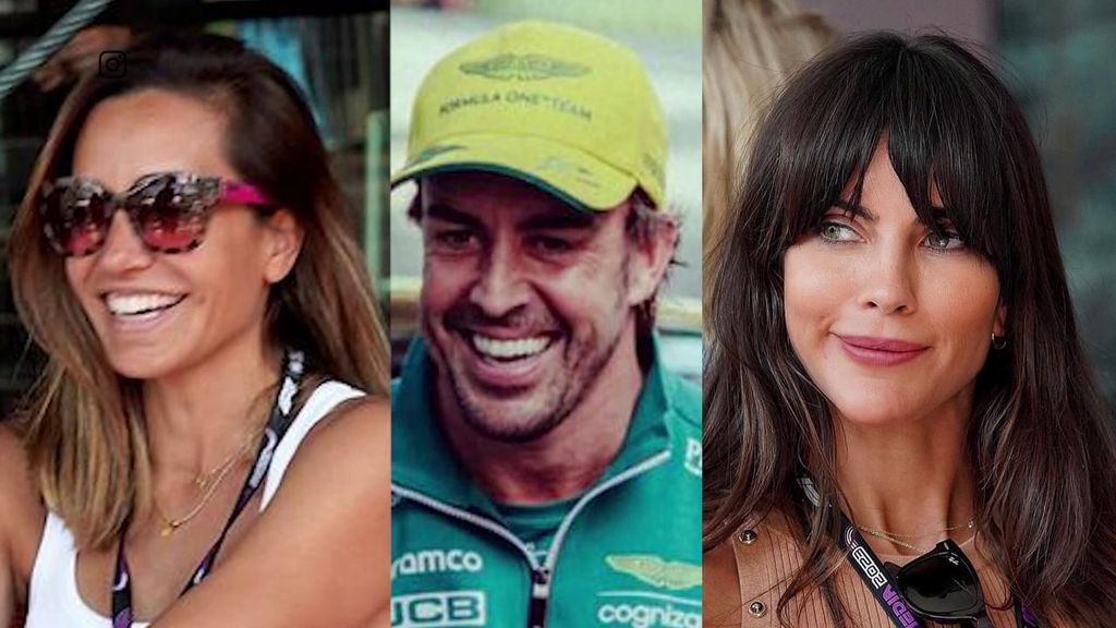 Lío amoroso entre Fernando Alonso, su novia y su ex