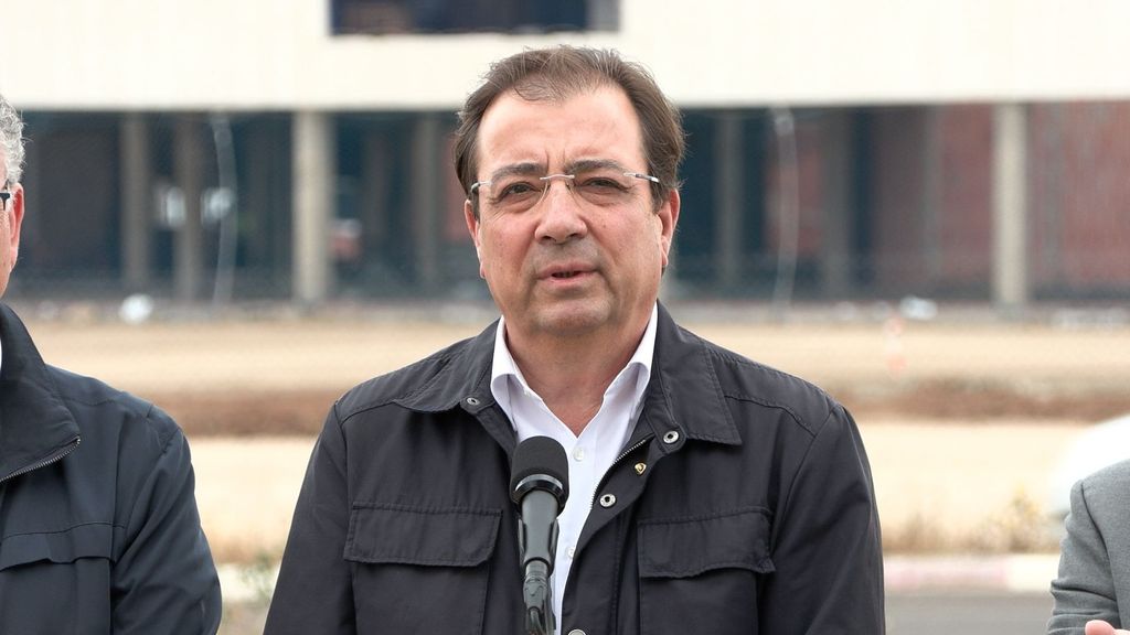 El presidente en funciones de la Junta de Extremadura, Guillermo Fernández Vara