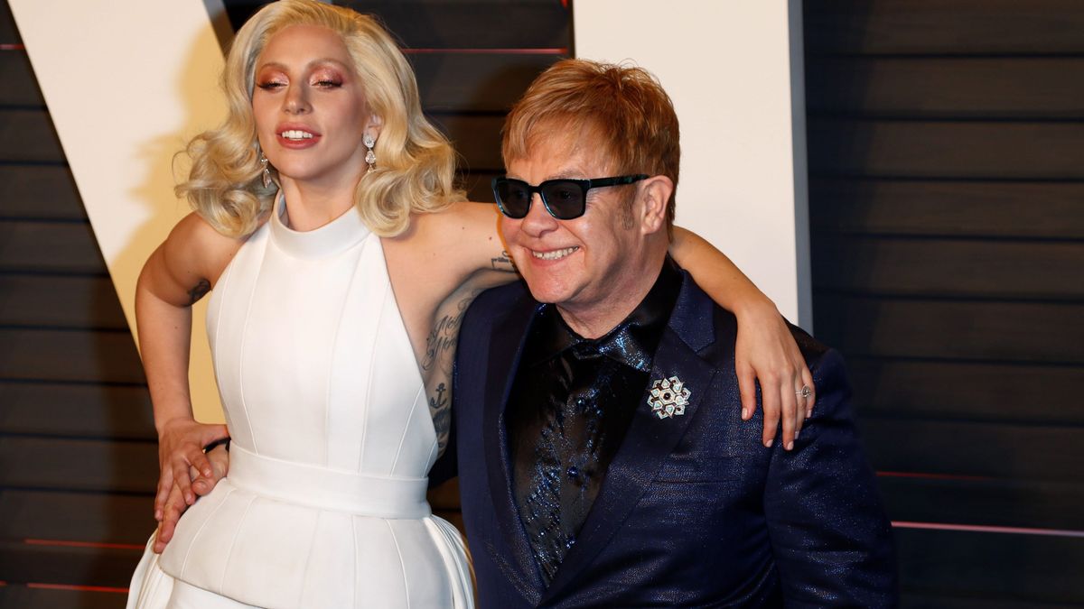 Lady Gaga Elton John