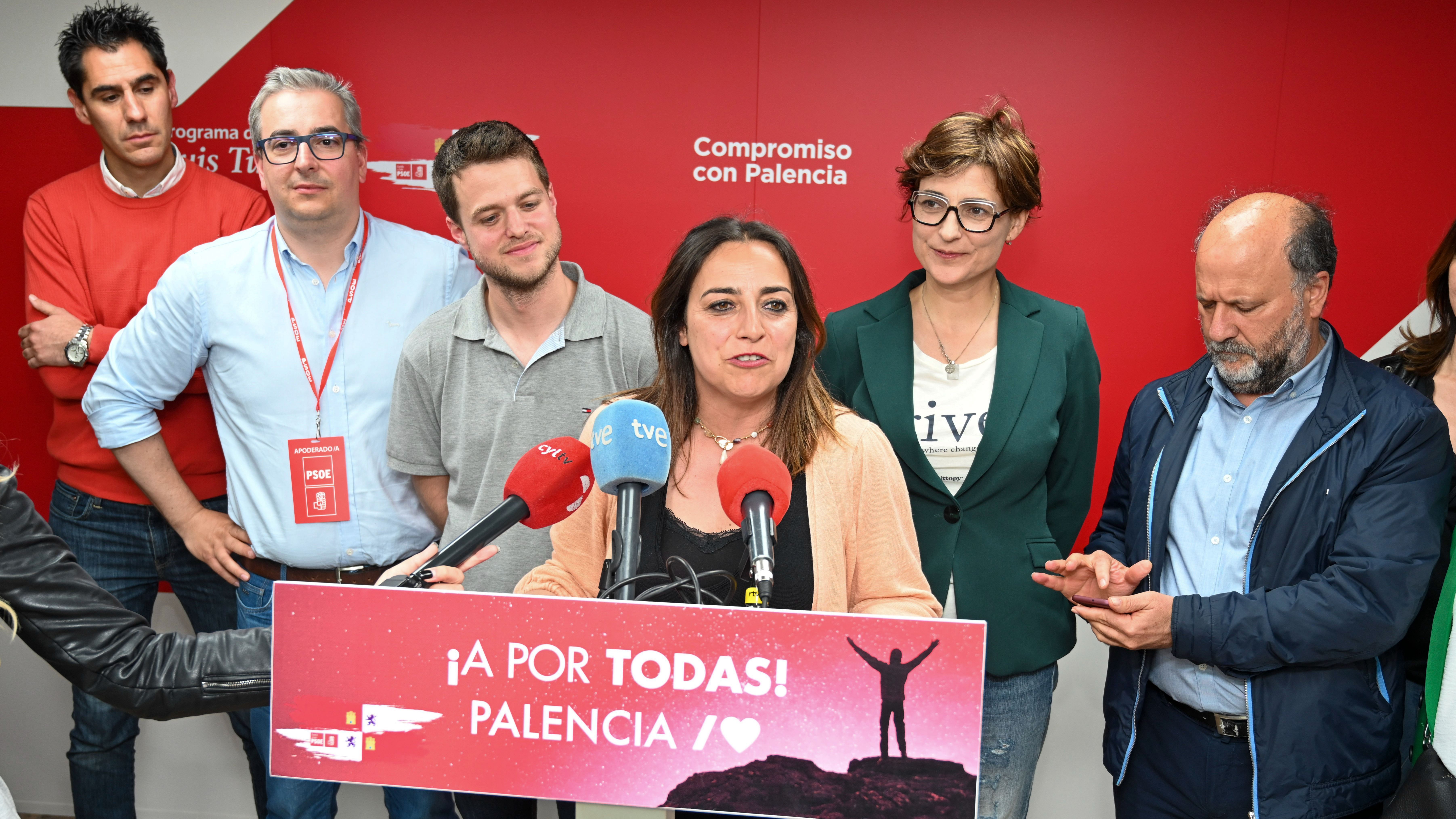 PSOE Miriam Andrés gana las elecciones en Palencia