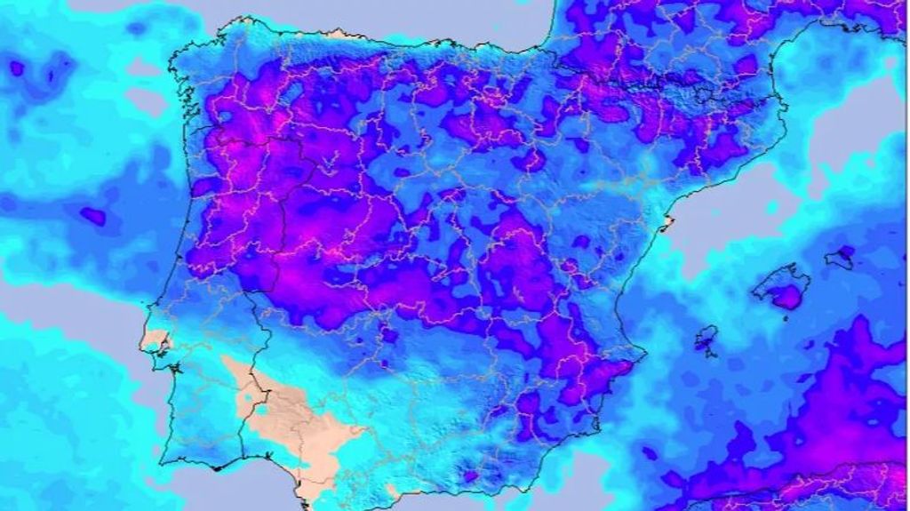 Un anticiclón de bloqueo retrasa la llegada del verano y mantiene las lluvias en España otros 12 días