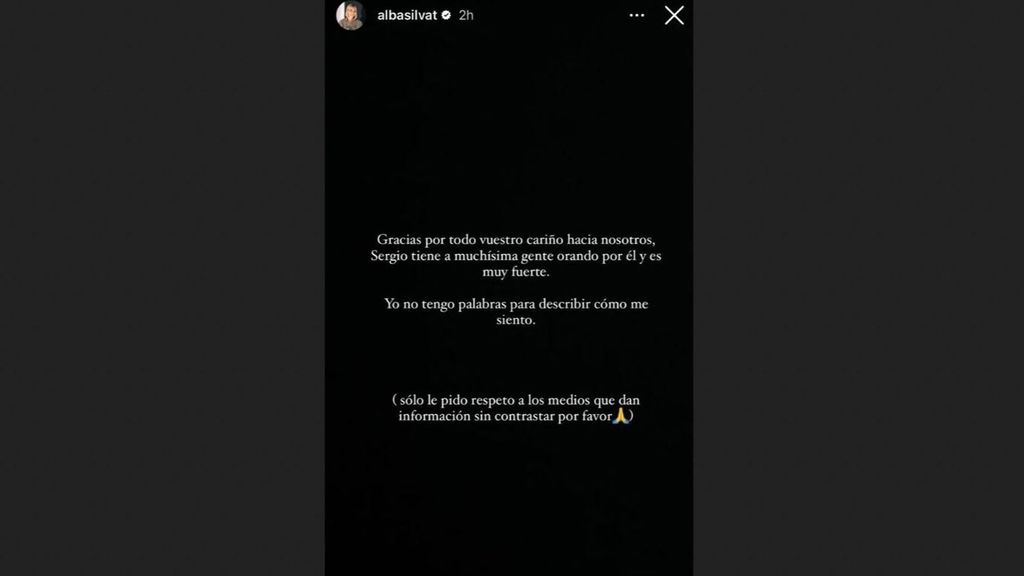 Alba Silva, mujer de Sergio Rico, tras el accidente del futbolista en El Rocío: “Ya no tengo palabras”