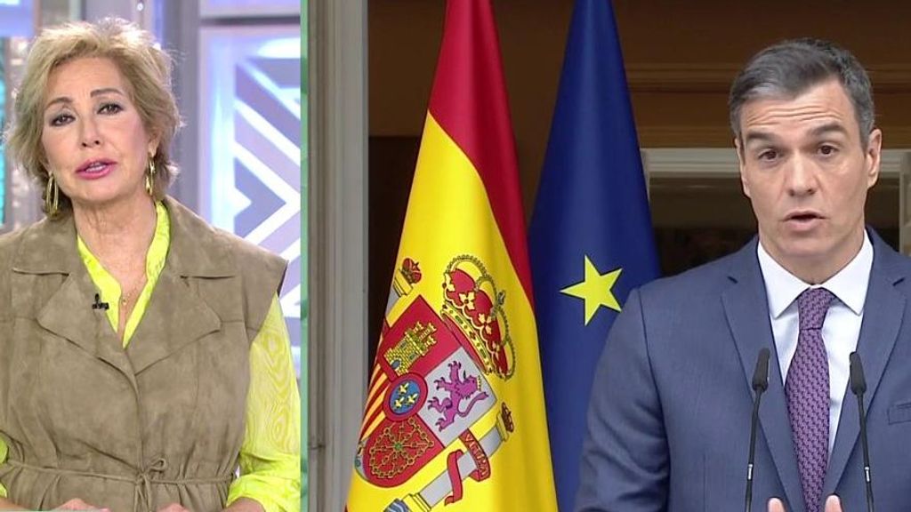 Ana Rosa Quintana, contra Pedro Sánchez tras convocar elecciones generales en pleno verano: "Por qué descarta lo que tenía que haber hecho, la dimisión"
