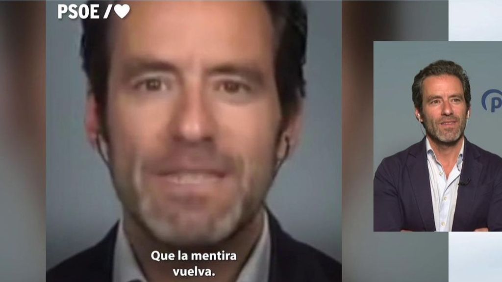 Borja Sèmper responde en 'Cuatro al día' al vídeo del PSOE dirigido contra él y el Partido Popular