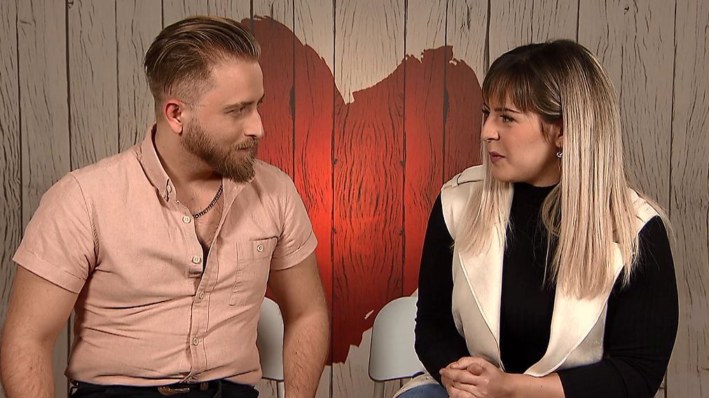 Yolanda y Álex durante su cita en 'First Dates'