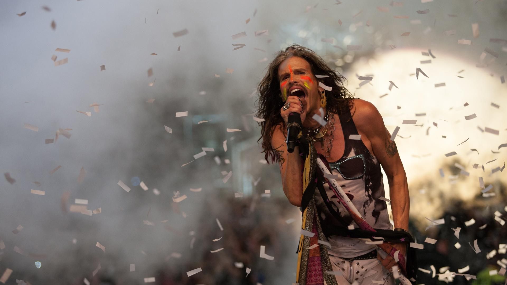 Archivo - Steven Tyler, legendario cantante de Aerosmith