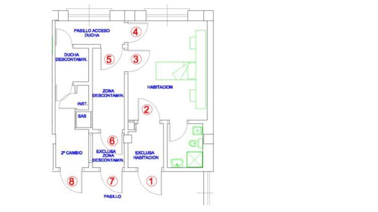 Cómo es el Área de Hospitalización de Alta Seguridad Biológica