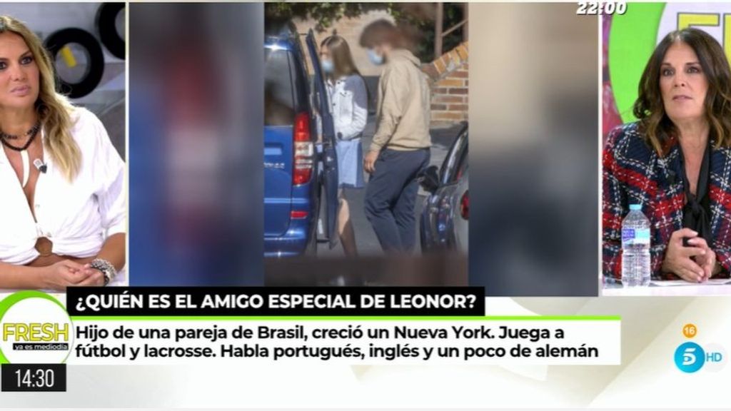 El misterioso amigo de la princesa Leonor (abril de 2022)