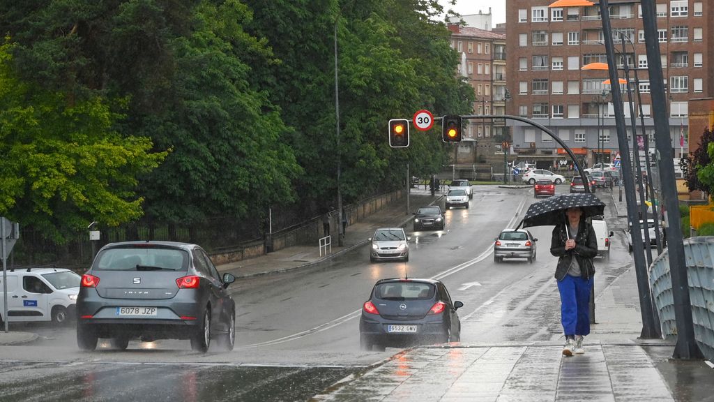 Lluvias en León