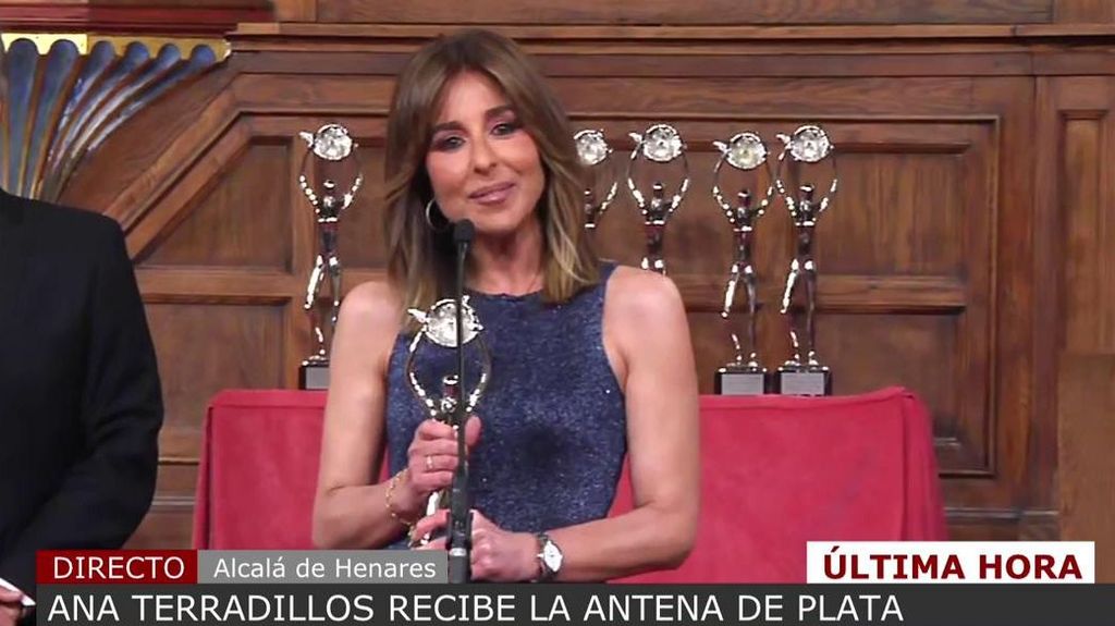 Ana Terradillos recibe la Antena de Plata: su discurso de agradecimiento
