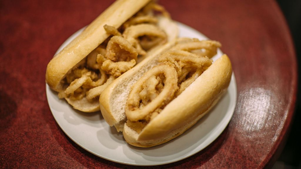 Bocadillo de calamares