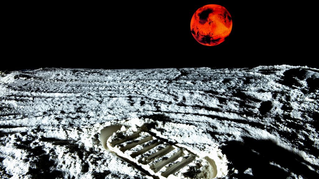 EE.UU. y China aceleran la carrera por las grandes reservas de agua de la Luna, claves para el salto a Marte